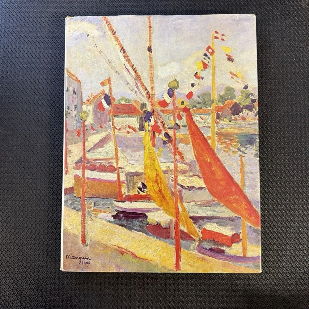 MANGUIN IN AMERICA Henri Manguin FINE 1974 ART BOOK Pastels Paintings Fauves